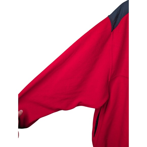 Vintage Marlboro Adventure Team Snap Fleece Jacket Red Adult Large Flawed - Picture 5 of 11